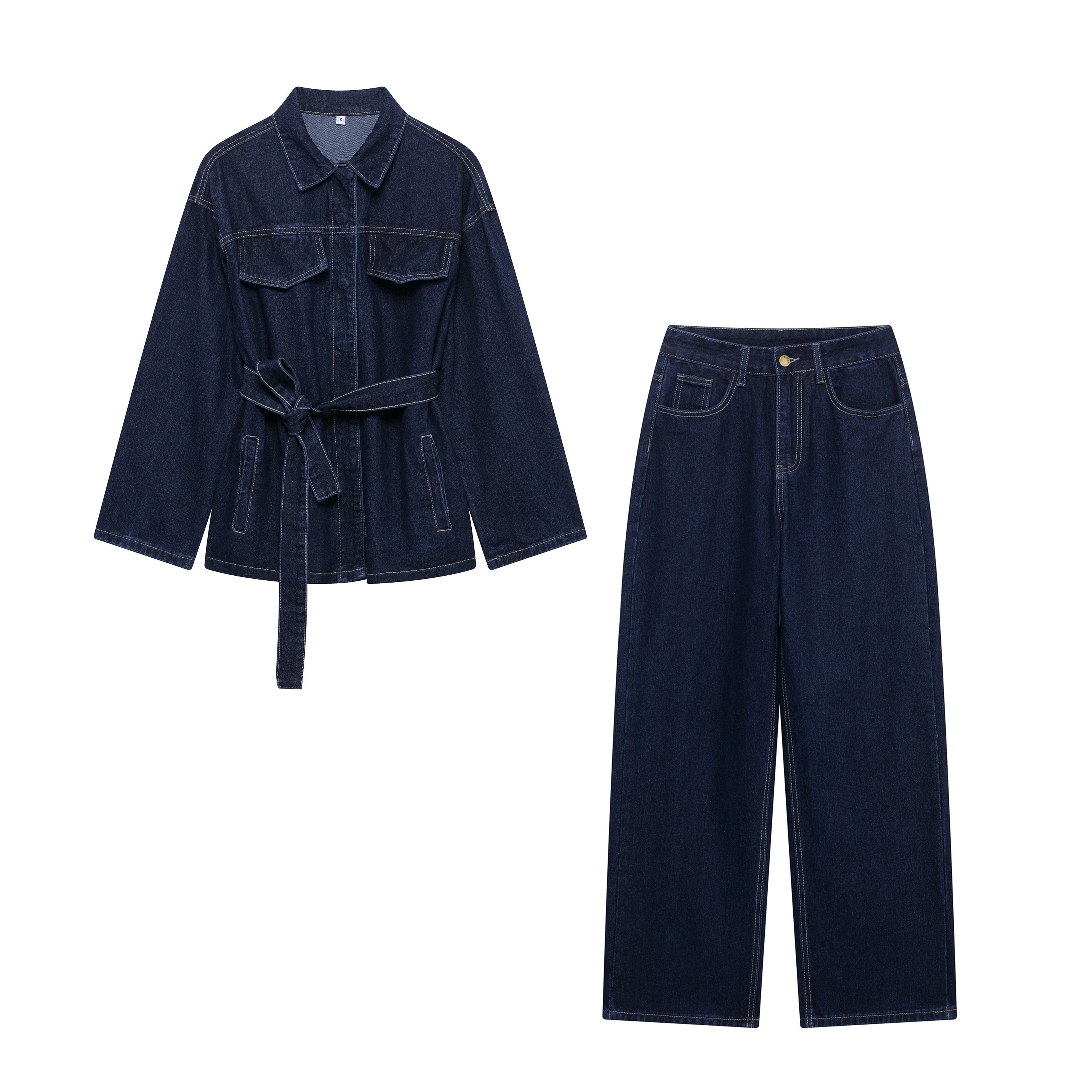 Duo Denim Chic Set